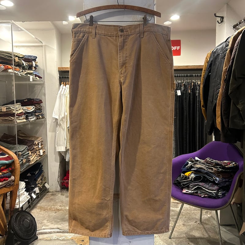 90s Carhartt（カーハート）ダック ペインターパンツ/36/ブラウン 90s Carhartt（カーハート）ダック ペインターパンツ/36