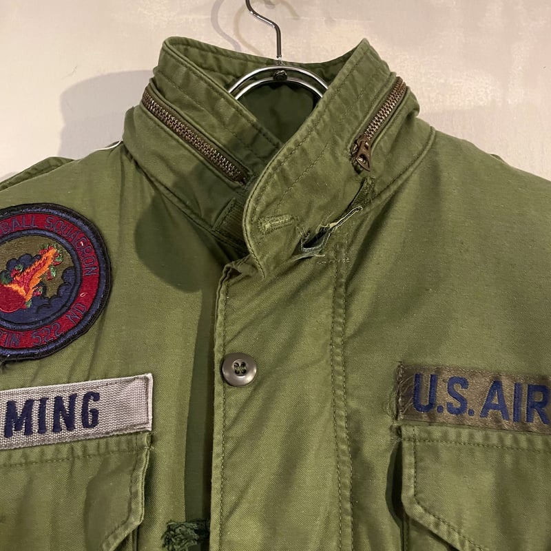 70sM 65フィールドジャケット グレーライナー usaf 仕様 MR 68's U.S.AIR FORCE M-65 フィールドジャケット グレーライナー
