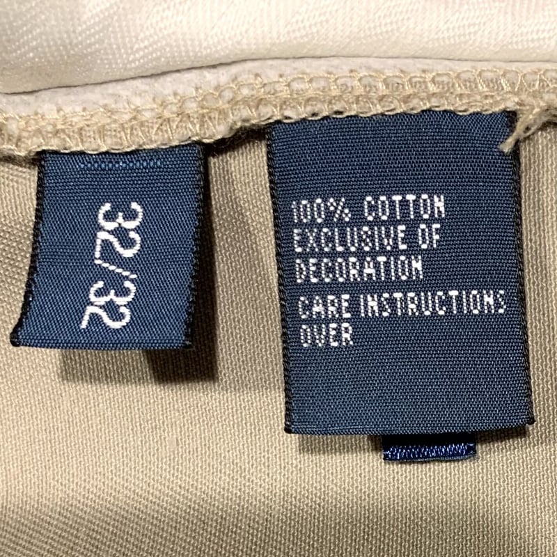 Polo by Ralph Lauren チノパン タック入り ポロチノ ベージュ