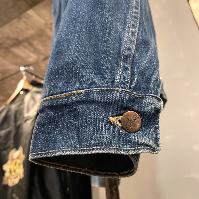 70s Wrangler デニムジャケット USA製 インディゴ ラングラー 3rd 70s Wrangler デニムジャケット USA製 インディゴ ラングラー 3rd