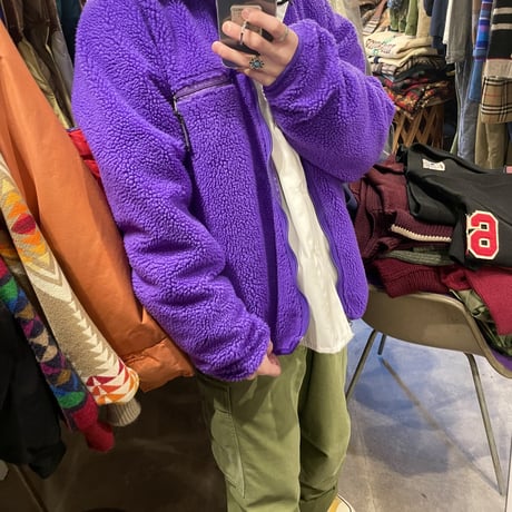patagonia　90s　USA製　ベビーレトロカーディガン　パタゴニア　(S0518)