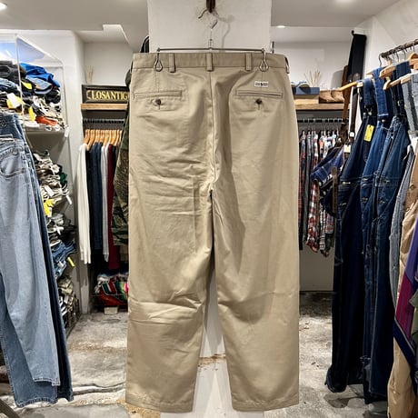 POLO by Ralph Lauren　チノパン　ポロチノ　ラルフローレン　タック入り　ベージュ　ANDREWPANT　(S3548)
