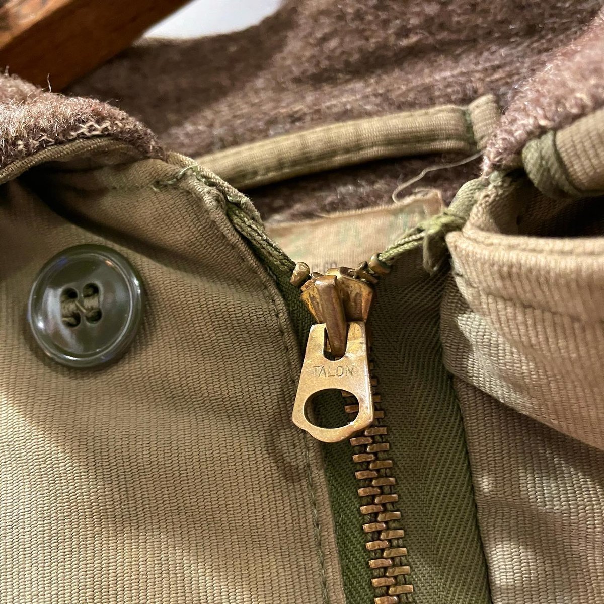 US NAVY 60s N-1 DECK JACKET TALONジップ デッキジャケット ミ US NAVY 60s N-1 DECK JACKET TALONジップ デッキジャケット ミ