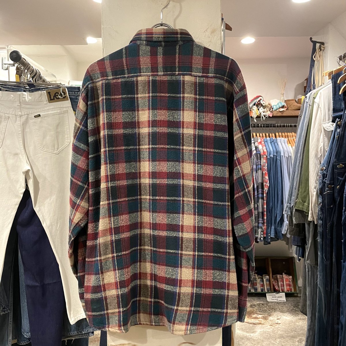 80s FIVE BROTHER ネルシャツ ファイブブラザー USA製 XLサイズ (S15