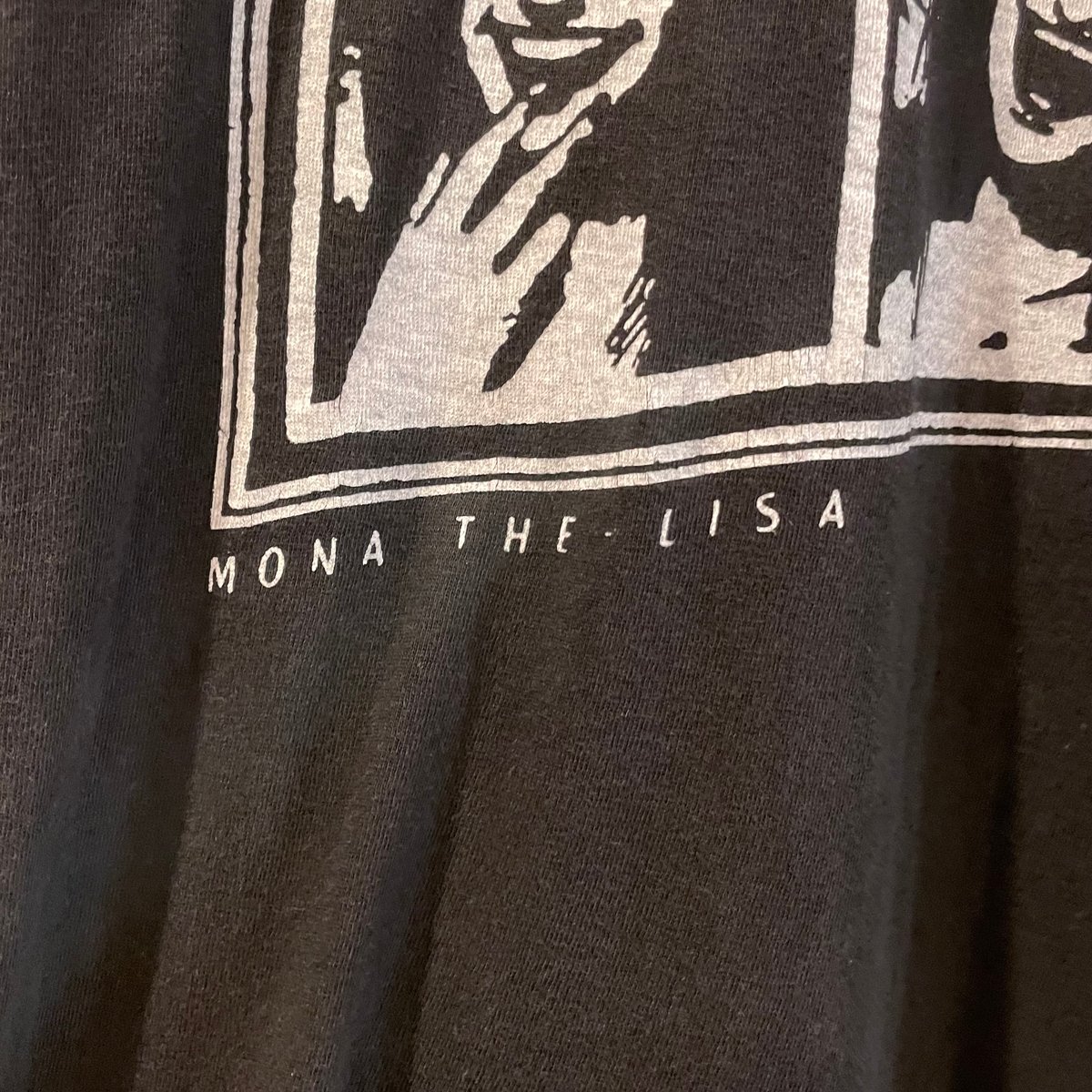 80s レオナルドダヴィンチ S/S Tシャツ モナリザ アートTシャツ 12面相