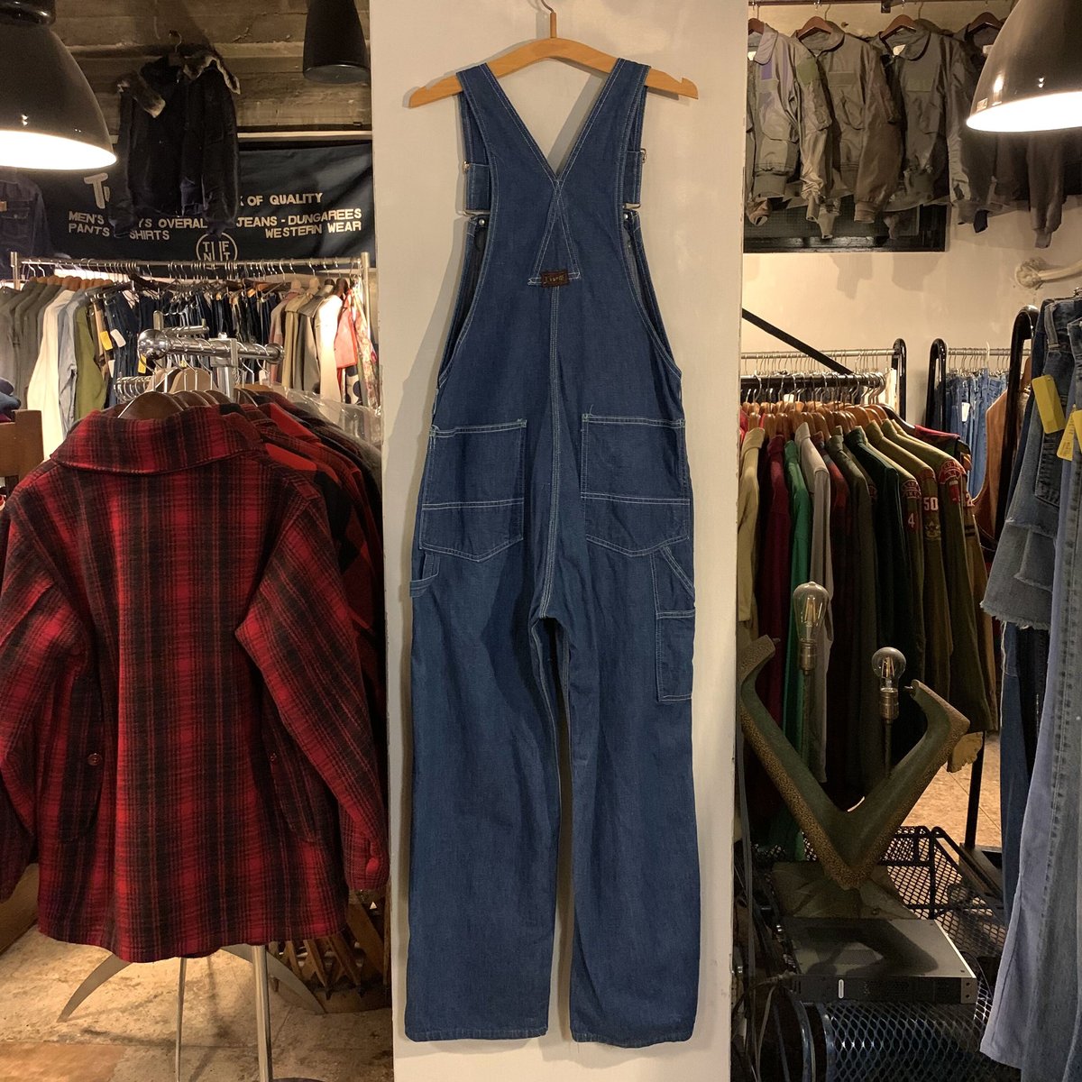 50s BIG SMITH デニム オーバーオール ビッグスミス UNION MADE