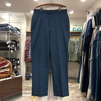 90s　Dickies 874　ワークパンツ　ディッキーズ　ネイビー　35×31　USA製　(S5026)