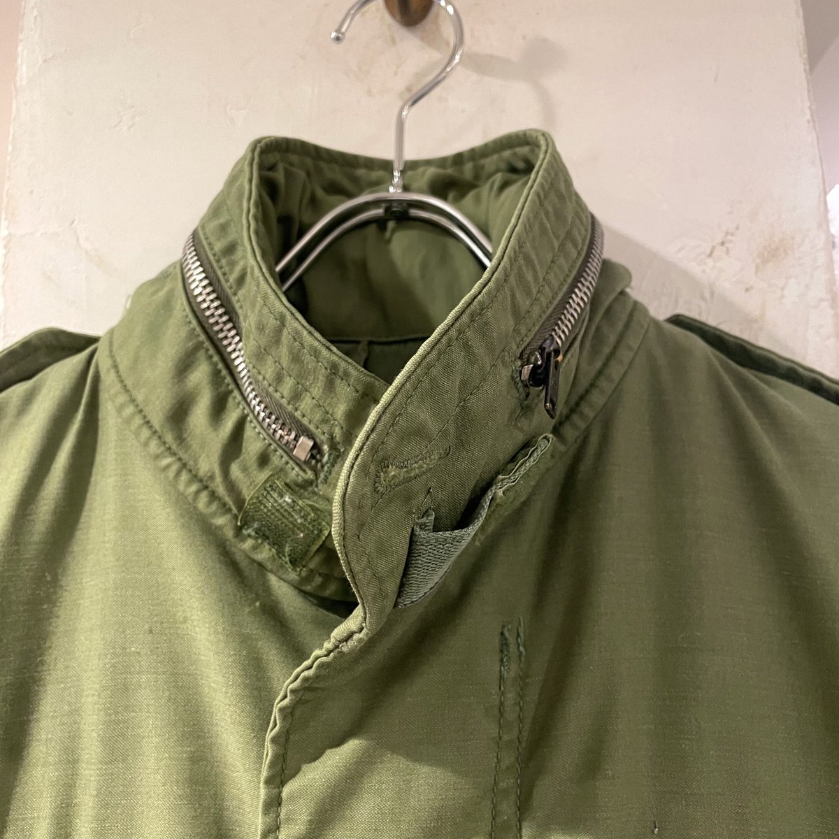 【希少】60s US Air Force Field Jacket ミリタリー 60s US AIR FORCE M-65 Field Jacket 2ndタイプ アルミジッ
