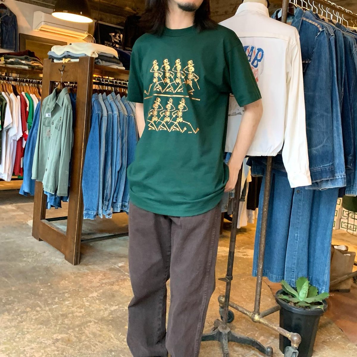 80s FRUIT OF THE LOOM ショートスリーブTシャツ DEAD STOCK ス