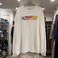 00s　Hanes　TEAMMICRO　L/S Tシャツ　Microsoft　Micro Warehouse　Size XL　企業モノ　ロンT　(S4647)