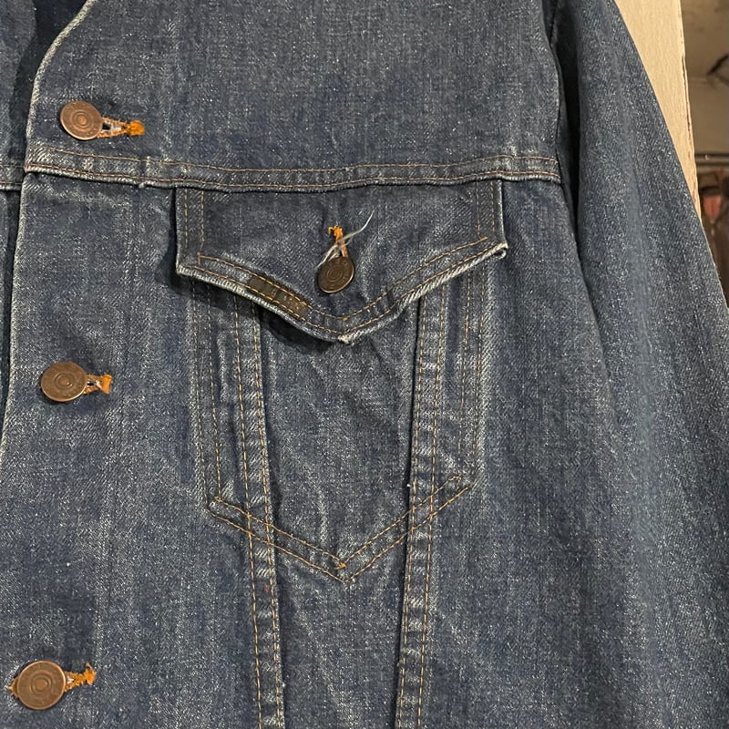 ◾️70s◾️シアーズ◾️SEARS ◾️ROEBUCKS ◾️USA製◾️ローバックス◾️ 70s ROEBUCKS デニムジャケット SEARS USA製 Size 40 2ポケ ロー