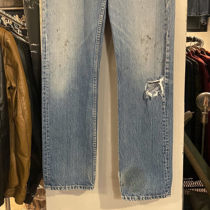 90s USA製 リーバイス 501 ボタンフライ 太デニム パンツ 36×32 90s USA製 リーバイス 501 ボタンフライ 太デニム パンツ 36×32 90s USA製