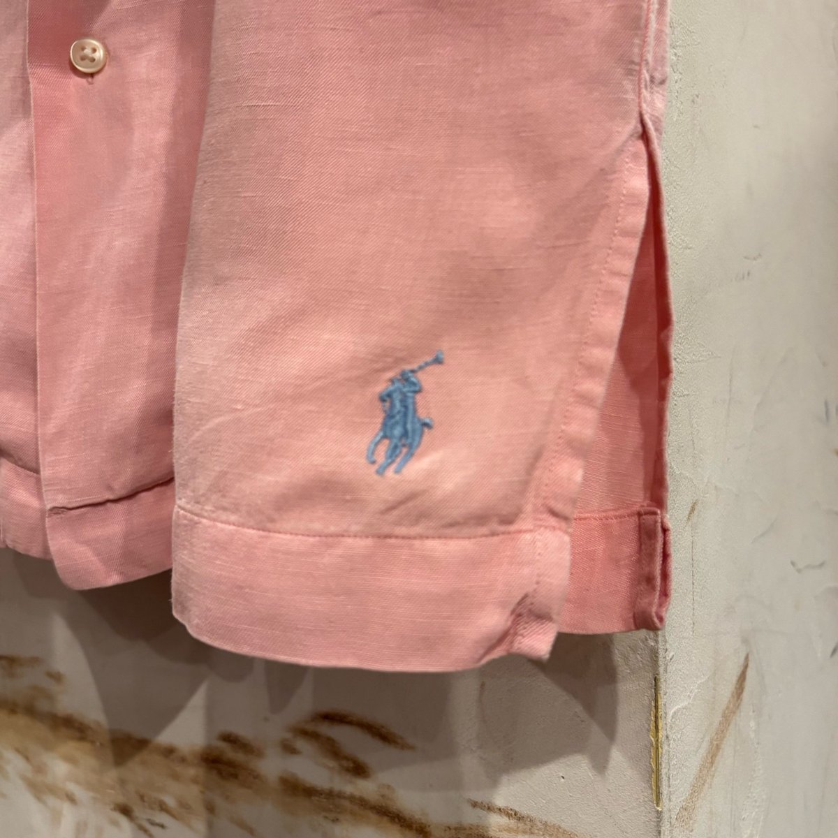 POLO by Ralph Lauren コットンリネン オープンカラーシャツ Polo by Ralph Lauren L/Sオープンカラーシャツ ラルフローレン