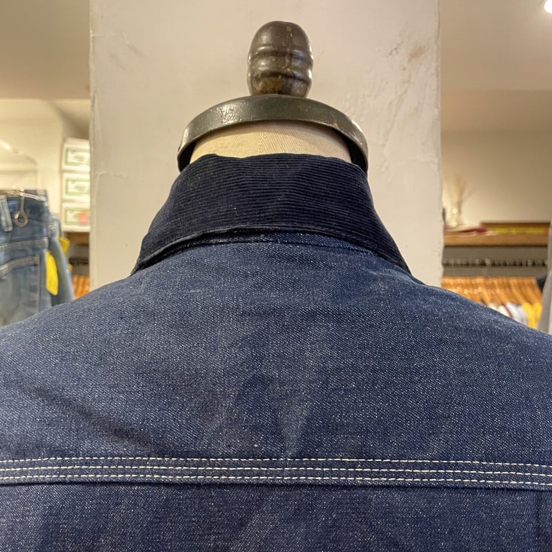 70s OSHKOSH デニムジャケット キルティングライナー IDEAL ZIP 70s OSHKOSH デニムジャケット キルティングライナー IDEAL ZIP