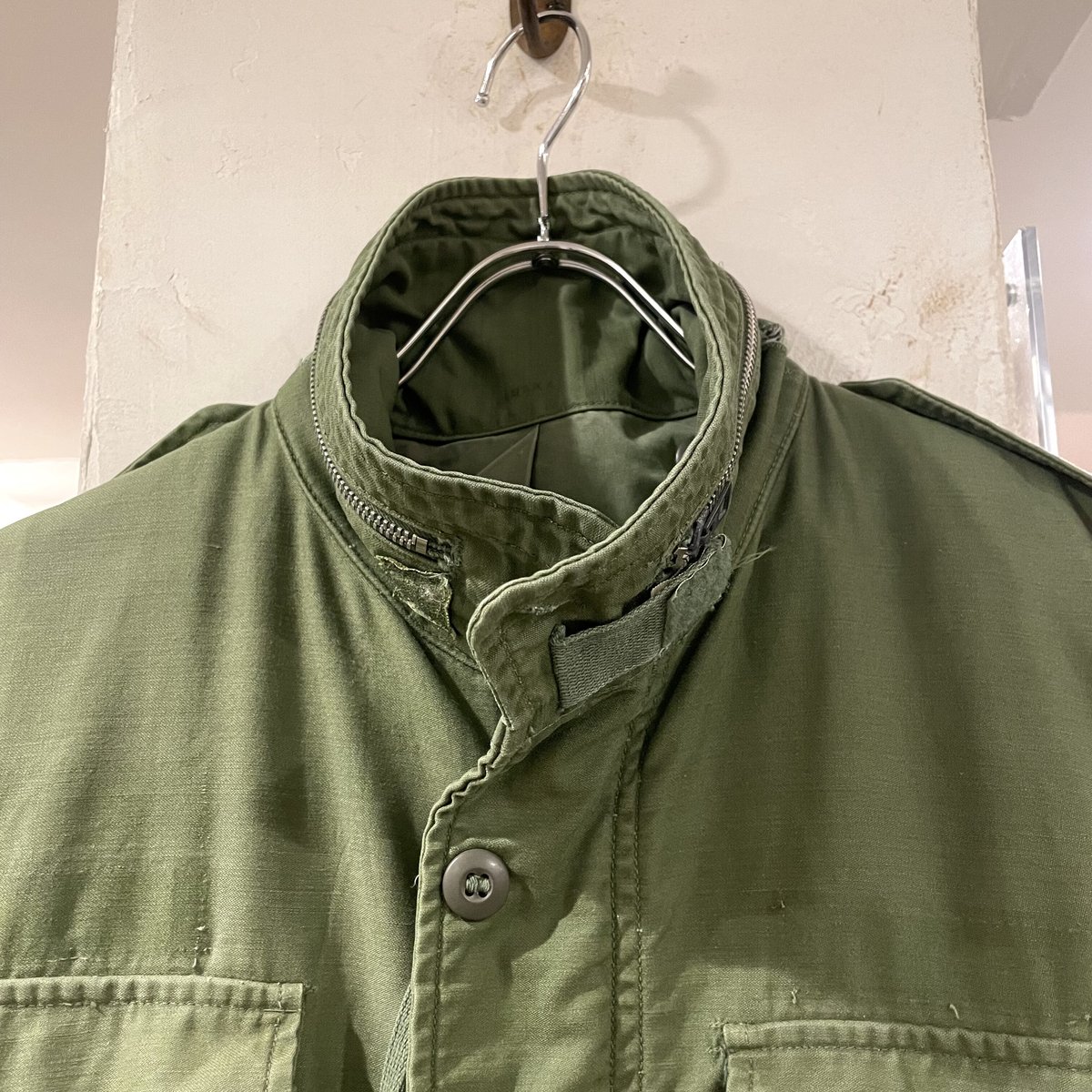 60s US ARMY M-65 Field Jacket 2nd type アルミジップ S 60s US ARMY M-65 Field Jacket 2nd type アルミジップ S