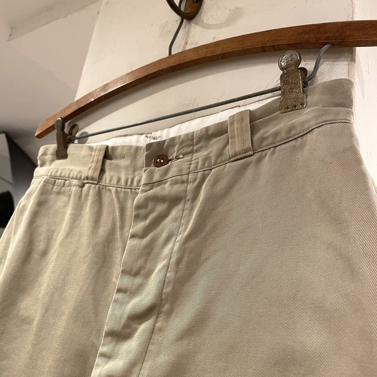 US ARMY KHAKI TROUSERS チノトラウザーズ 50s 軍パン ミリタリーパン