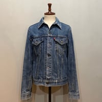 70s　Levi’s 70505　デニムジャケット　USA製　Size 40相当　2ポケ　インディゴ　リーバイス　(S5754)