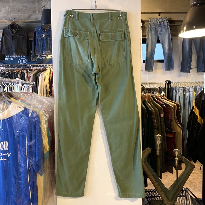 60s OG-107 ベイカーパンツ US ARMY 60s US Army 米軍 OG107 ベイカーパンツ 初期型 62年製造 Medium