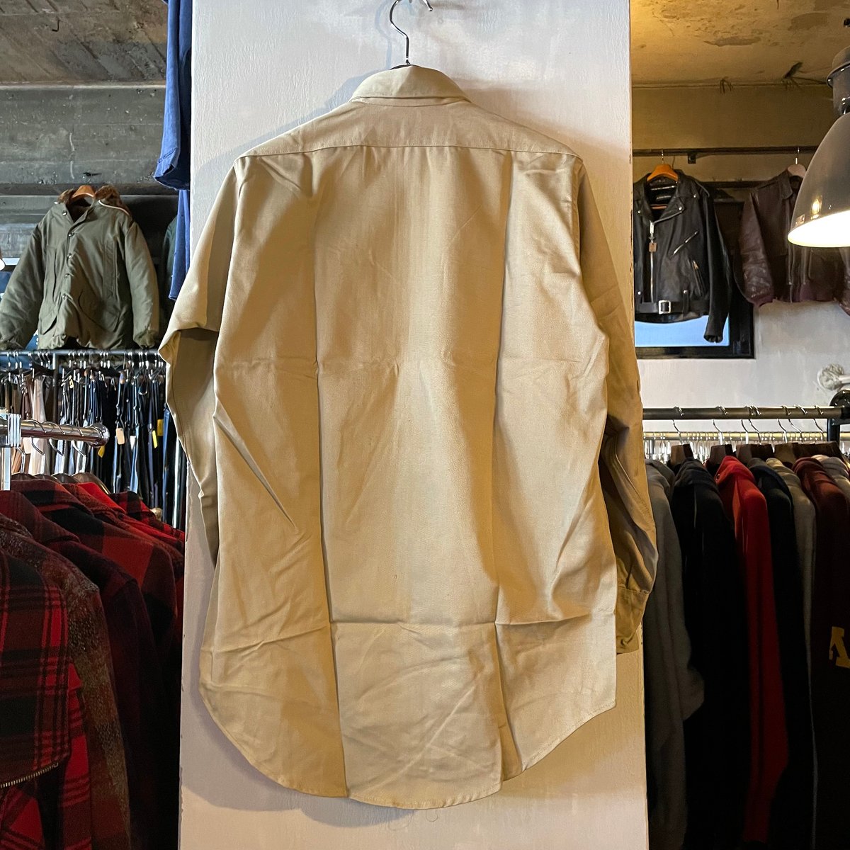 50s FARAH Vintage Work Shirt DEAD STOCK ワークシャツ 