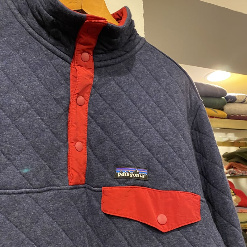 patagonia オーガニックコットン キルトスナップＴ プルオーバー