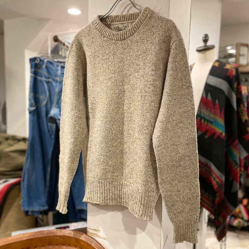 80s llbean エルエルビーン ウールニット USA製 size:L 80s L.L.BEAN 