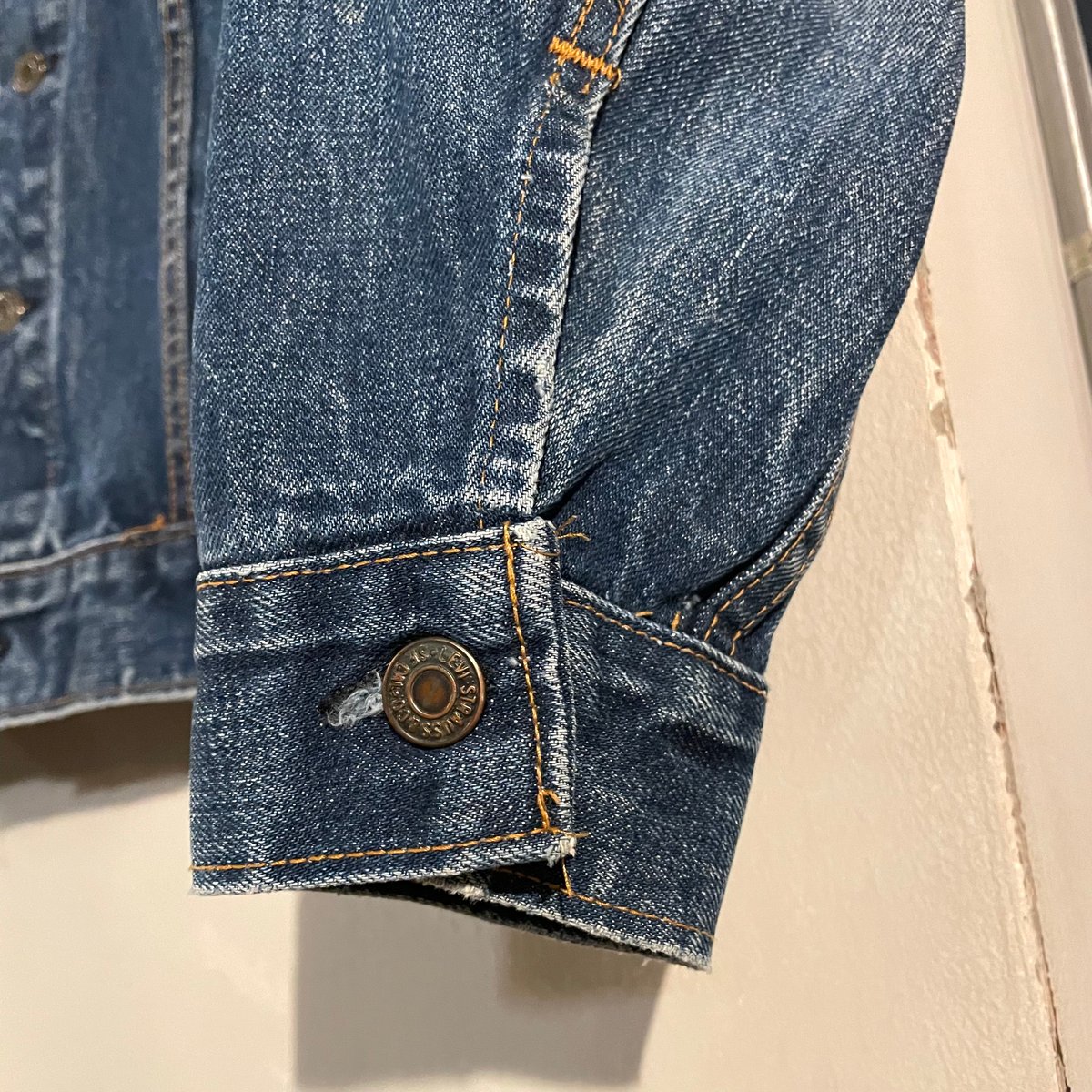 70s Levi's 70505-0217 ®タブ デニムジャケット ケアタグ Size 40