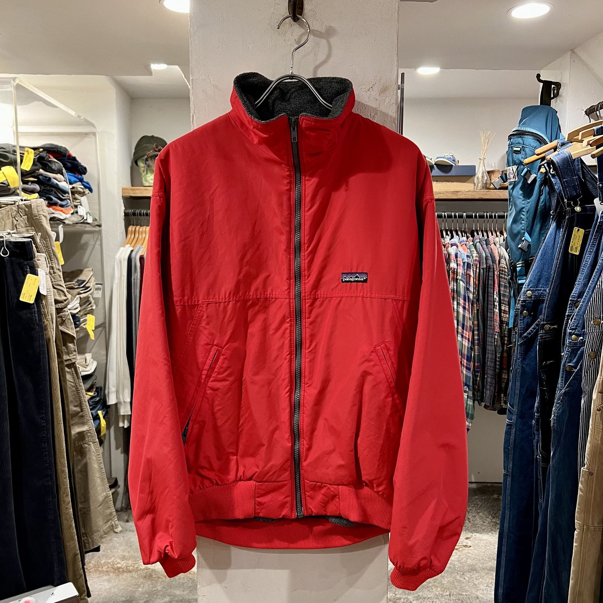 豪華で新しい Patagonia☆シェルドシンチラジャケット☆フリース☆90s 