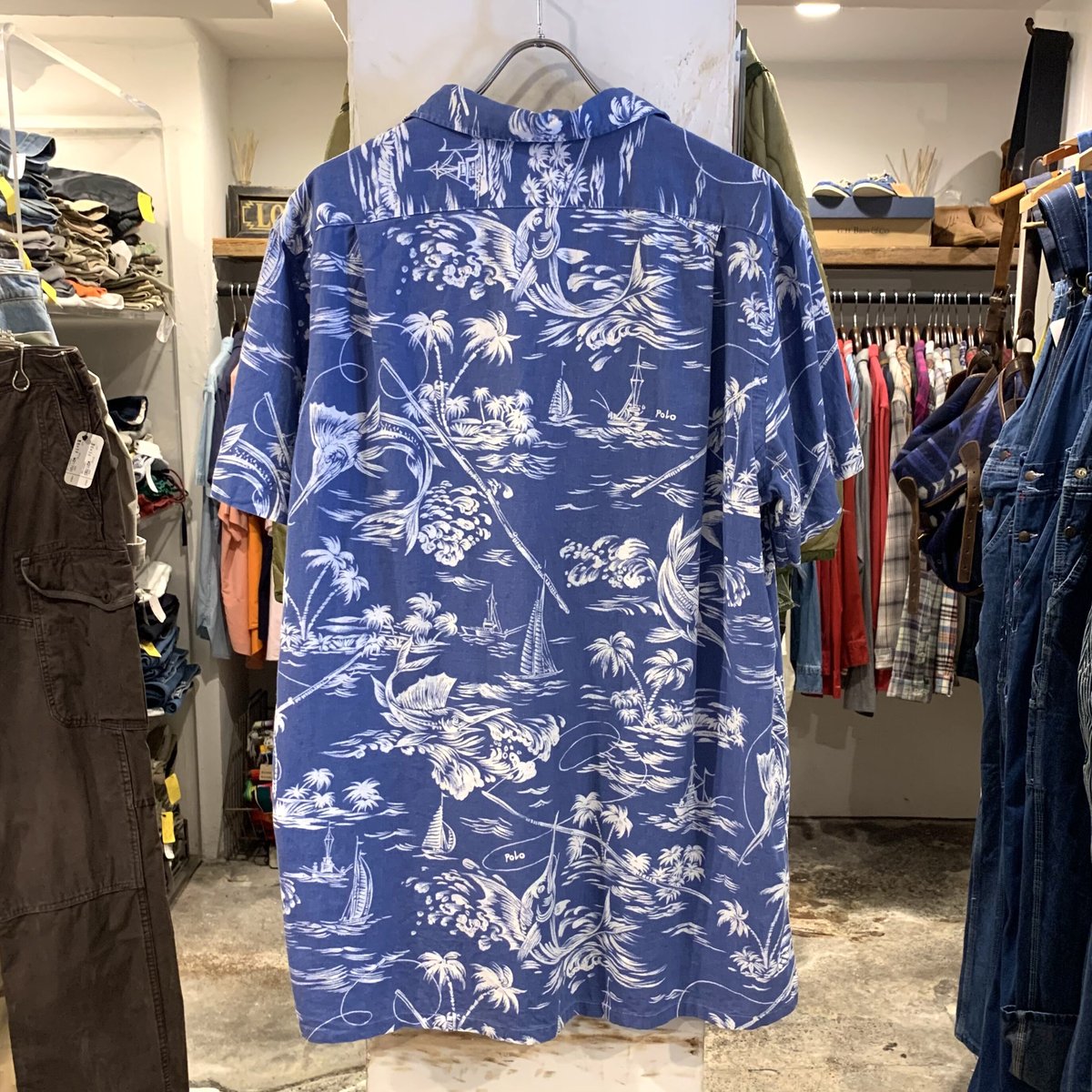 POLO RALPH LAUREN S/S アロハシャツ ラルフローレン オープン