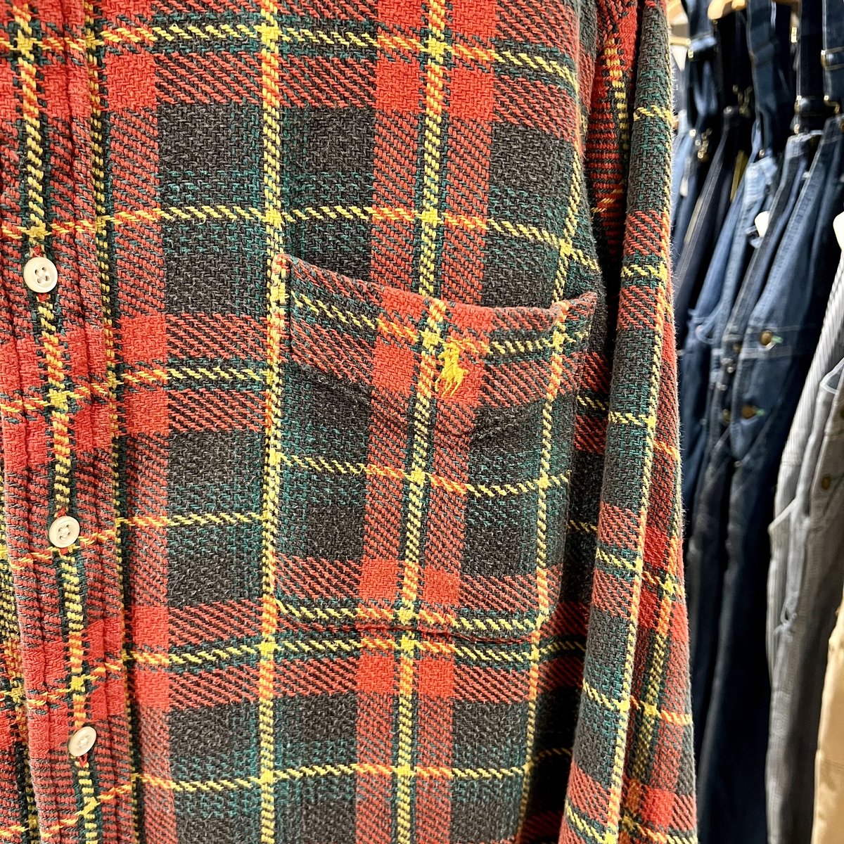 POLO by RALPH LAUREN L/Sチェックネルシャツ ラルフローレン