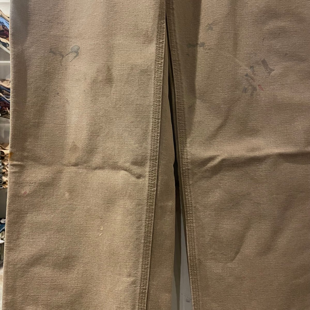 33×32 Carhartt ダックペインター 裏地付き 雰囲気系 carhartt ダック地 ペインターパンツ カーハート ブラウン