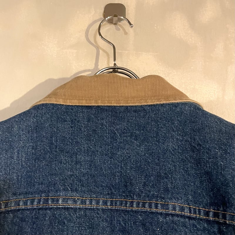 Wrangler デニムジャケット ブランケットライナー 襟コーデュロイ