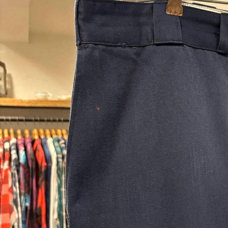 80s Dickies 874 ワークパンツ ディッキーズ ネイビー 35×31½ USA製