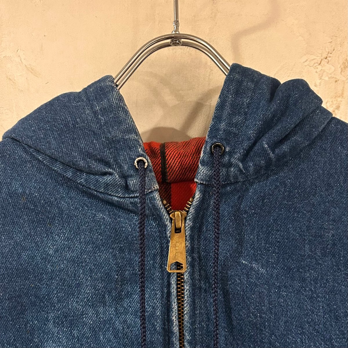 90s USA製 Carhartt デニムアクティブジャケット　dst 90s carhartt デニム アクティブジャケット カーハート ワーク