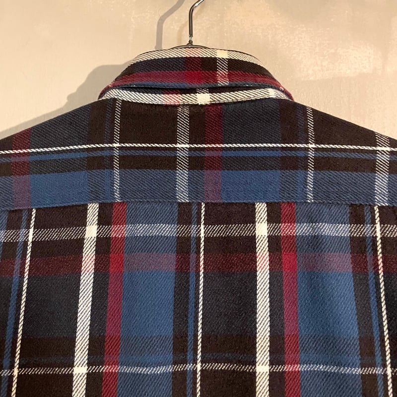 80s～ FIVE BROTHER L/S ネルシャツ Size L コットンシャツ ファイブ