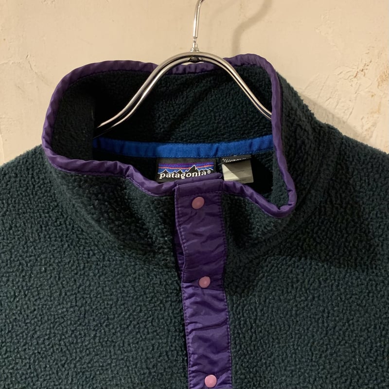 patagonia シンチラ スナップT フリース ジャケット バーガンディー 楽天市場】90s 95年製 パタゴニア シンチラ スナップT メンズ M 90年代