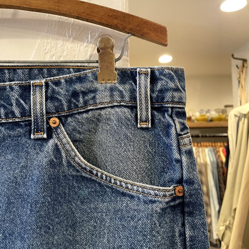 【超希少】 70's LEVI'S 505 ボタン裏8 USA製 60's 70's LEVI'S リーバイス 505 デニム Big E 並行ステッチ 刻印8