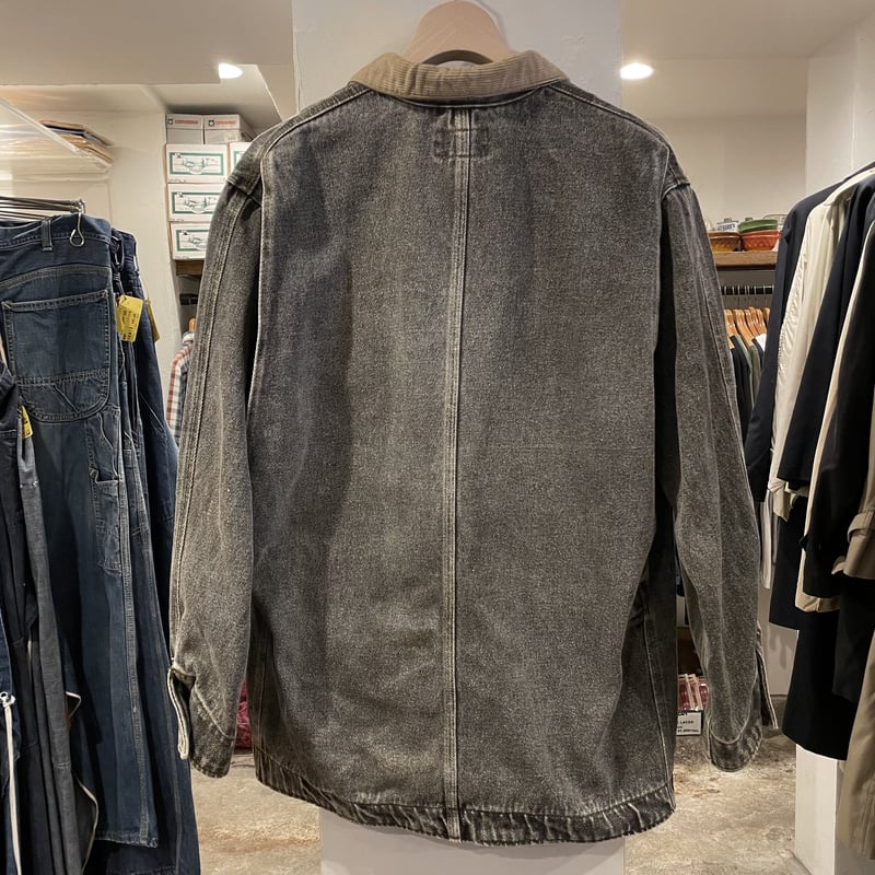 POLO RALPH LAUREN ブラックデニム カバーオール 白タグ 80s USA POLO RALPH LAUREN ブラックデニム カバーオール 白タグ 80s USA
