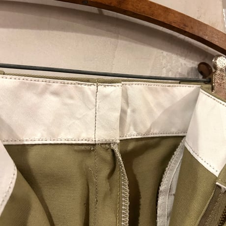 80s　Dickies 874　ワークパンツ　ディッキーズ　ベージュ　チビタグ　36×30　USA製　(S3996)