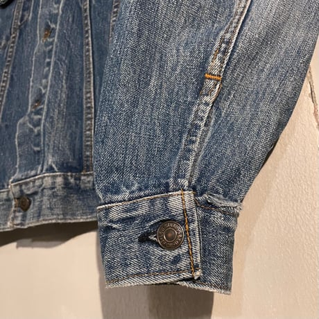70s　Levi’s 70505　Big E　4th Type　USA製　Size 36相当　リーバイス　デニムジャケット　ボタン裏526　(S4422)