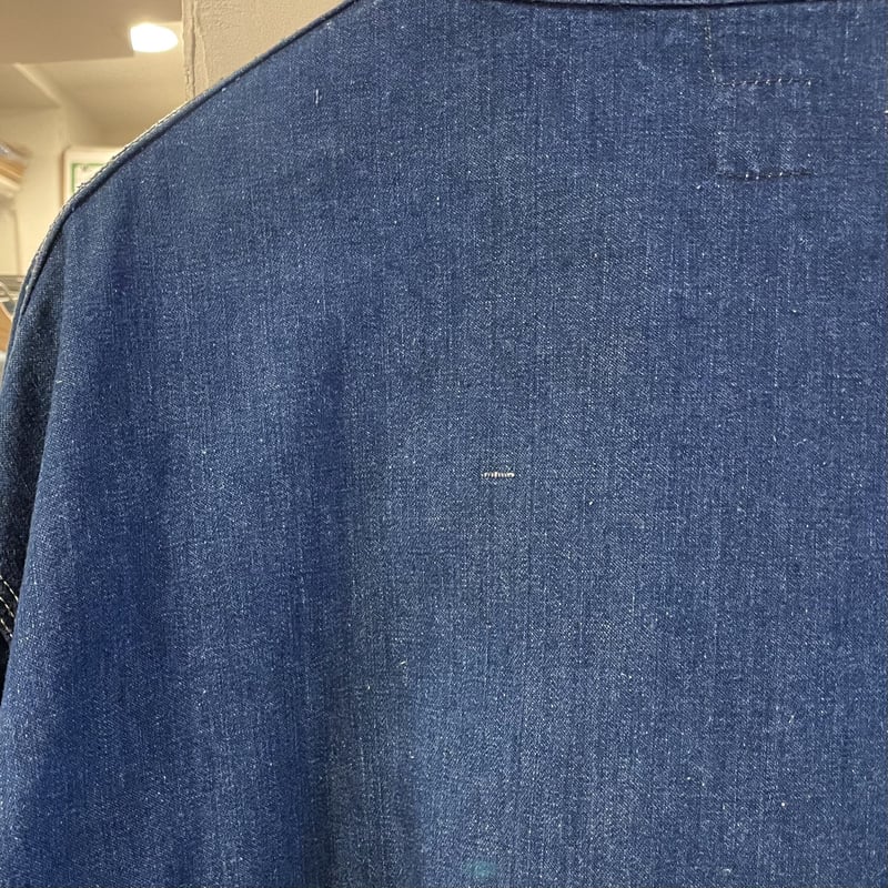 Lee 91-J 70s USA製 デニムカバーオール ユニオンチケット リー Lee 91-J 70s USA製 デニムカバーオール ユニオンチケット リー