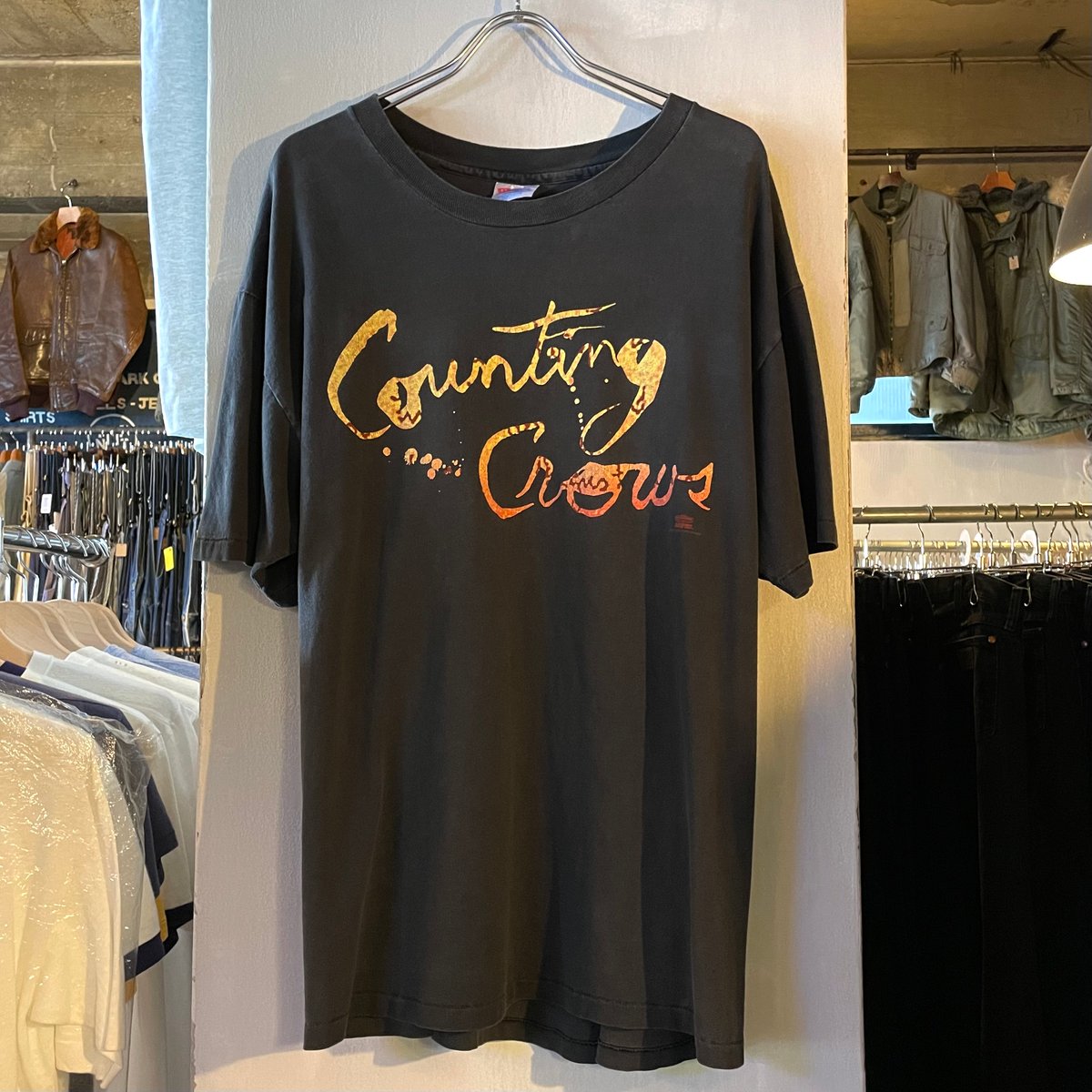 90s Hanes S/S バンドTシャツ Counting Crows USA製 Size