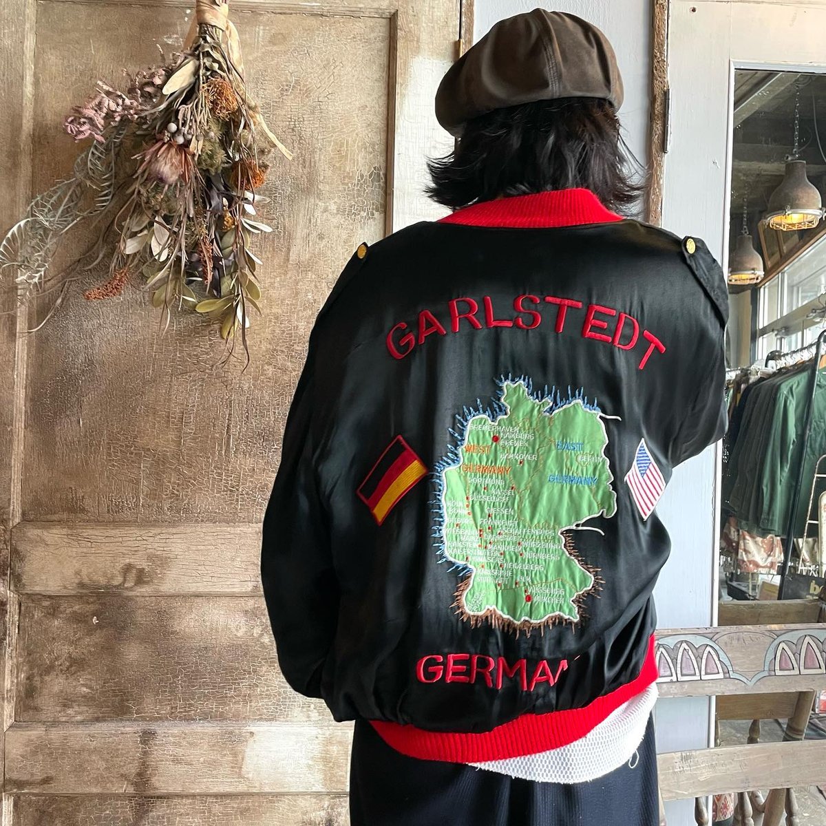 80s US ARMY GERMANY Souvenir Jacket スーベニアジャケット