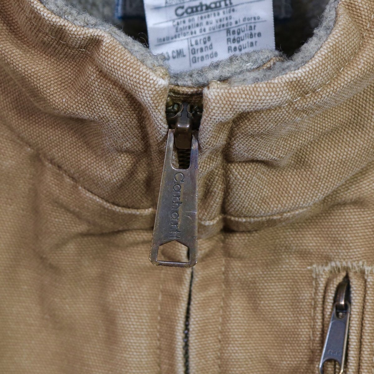 Carhartt ダックベスト 裏地ボア カーハート ダック地 （Y0131） | DUFF
