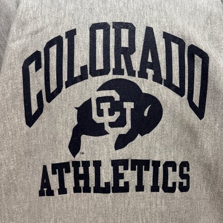 90s　Champion　リバースウィーブ　Reverse Weave　USA製　Size XXL　COLORADO ATHLETICS　刺繡タグ　チャンピオン　(S5381)