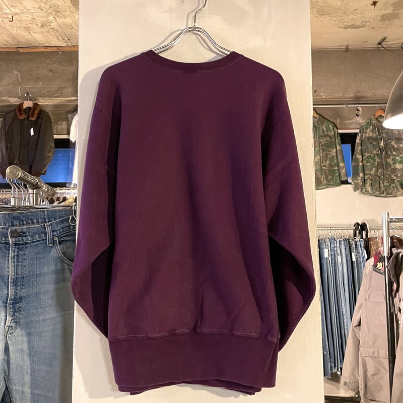 90s Champion リバースウィーブ reverse weave EASTMAN 紫 ( 90s Champion リバースウィーブ reverse weave EASTMAN 紫 (