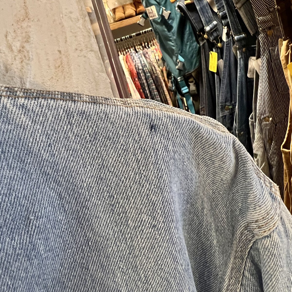 80s POLO RALPH LAUREN インディアンヘッド デニムジャケット 白 80s POLO RALPH LAUREN インディアンヘッド デニムジャケット 白