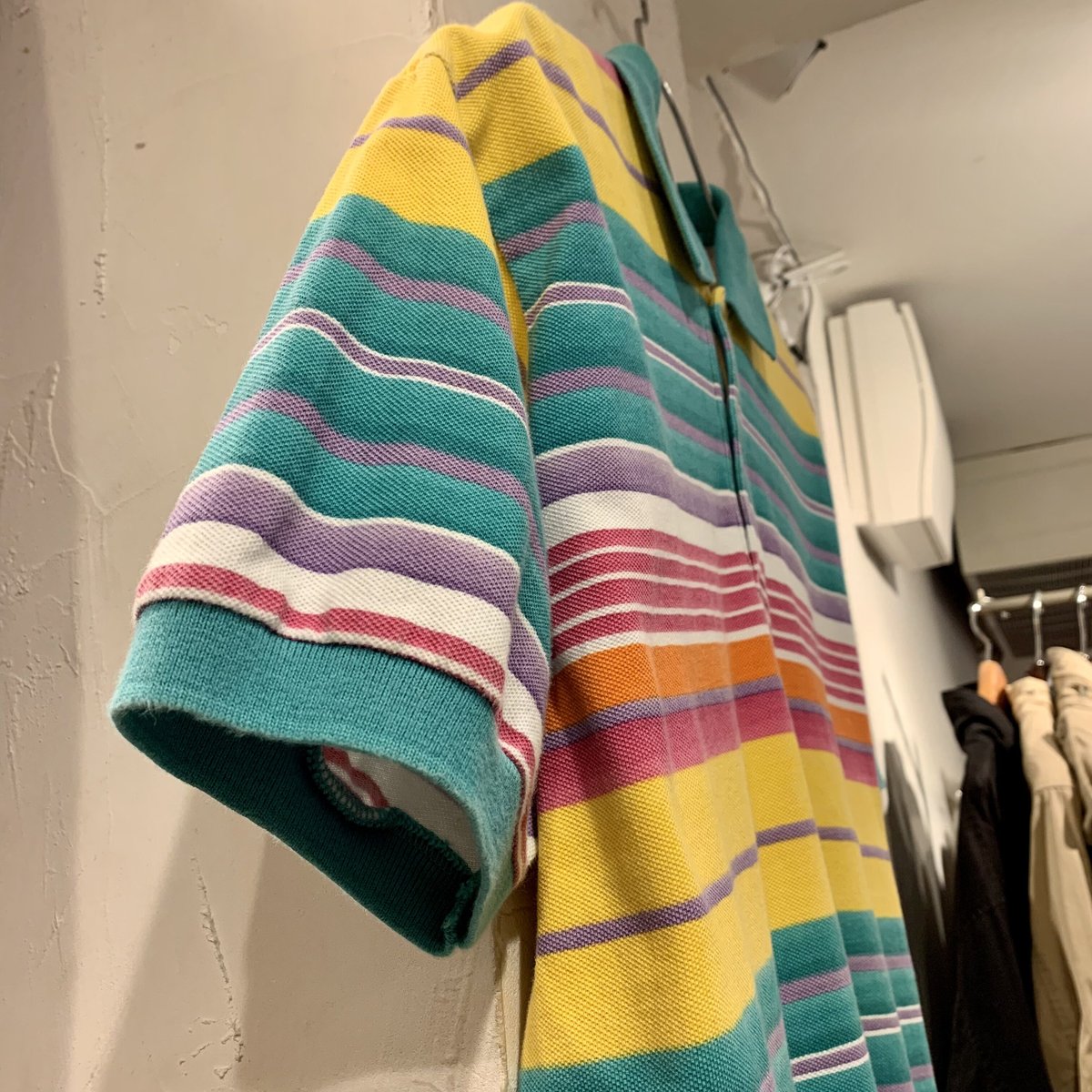 POLO by Ralph Lauren ポロシャツ カラフルボーダー ラルフ POLO by Ralph Lauren ポロシャツ カラフルボーダー ラルフ