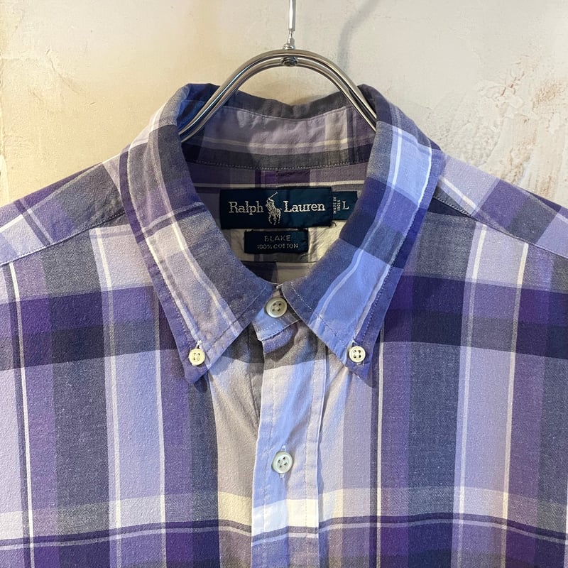 90s Ralph Lauren BLAKE S/Sボタンダウンシャツ ラルフローレン