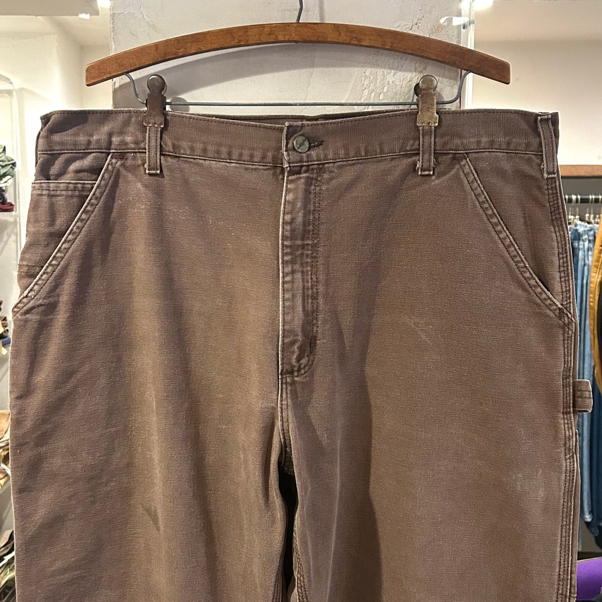 carhartt ダック地 ペインターパンツ カーハート チョコレート