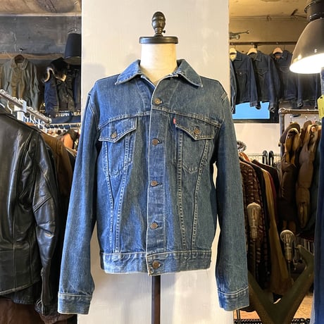 70s~　Levi’s 75505-0217　デニムジャケット　CANADA製　2ポケ　リーバイス　(S3377)